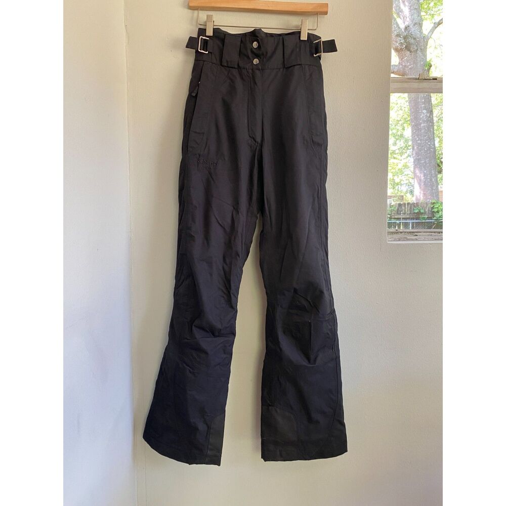 Vintage Venturi Schoffel Adjustable Waist Zip Pocket Snow Pants W's Sz 6 Long